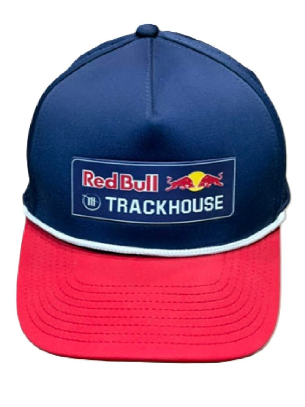 Trackhouse Navy and Red Logo Snapback Hat